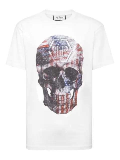 Skull America T-shirt by PHILIPP PLEIN
