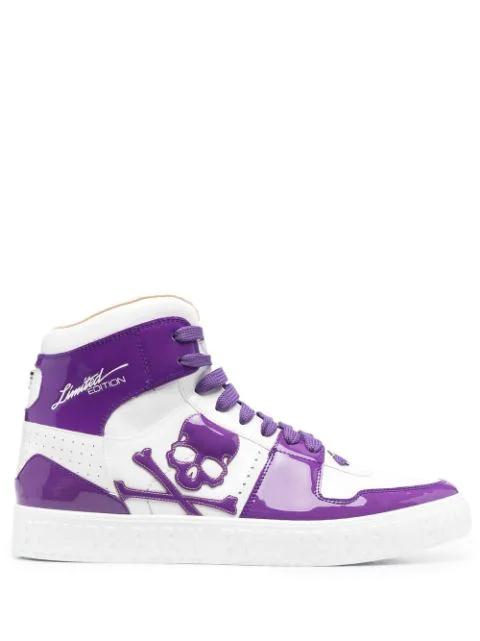 Skull lace-up sneakers by PHILIPP PLEIN