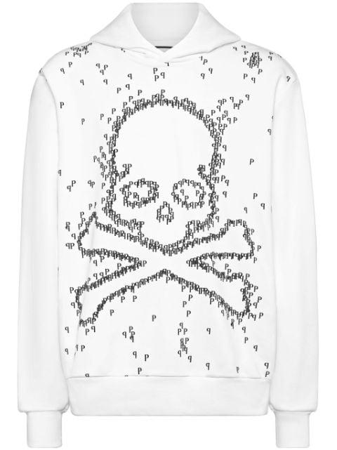 Skull-print hoodie by PHILIPP PLEIN
