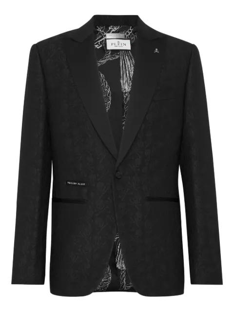 Skull&Bones jacquard blazer by PHILIPP PLEIN