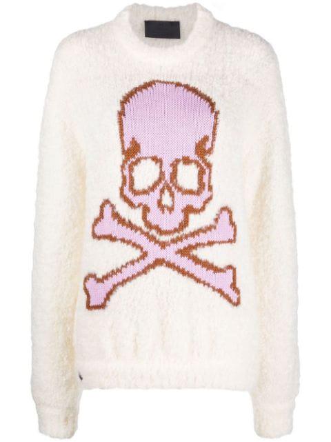 Skull&Bones knitted jumper by PHILIPP PLEIN