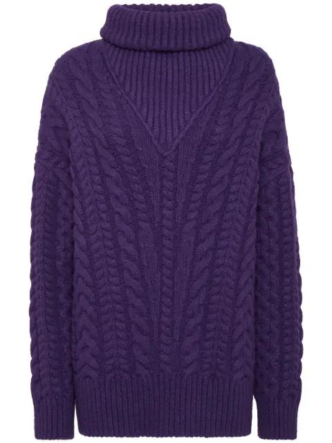 Skull&Bones turtleneck sweater by PHILIPP PLEIN