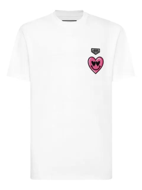 Smile Patch T-shirt by PHILIPP PLEIN