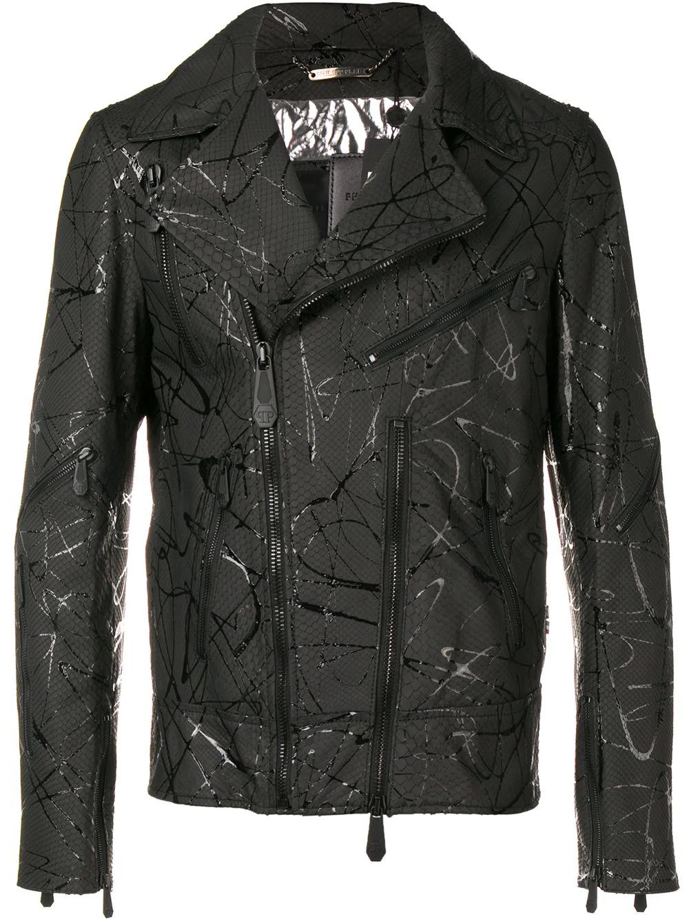 Strange biker jacket by PHILIPP PLEIN