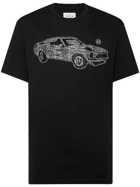 Strass Cars Racing T-shirt by PHILIPP PLEIN