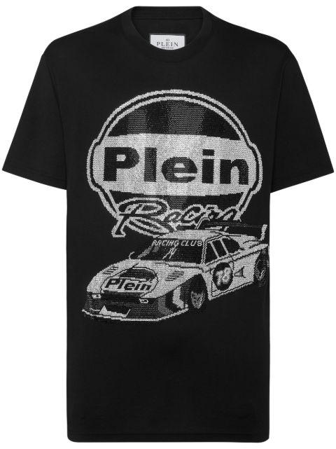Strass Cars Racing T-shirt by PHILIPP PLEIN