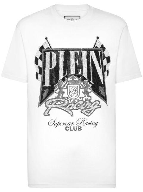 Strass Racing Club T-shirt by PHILIPP PLEIN