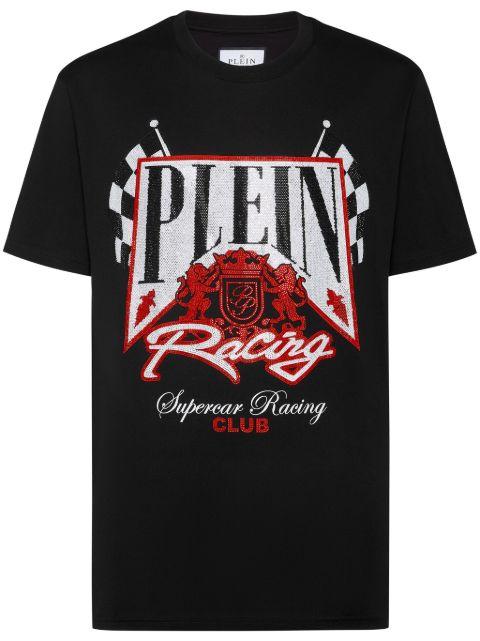 Strass Racing Club T-shirt by PHILIPP PLEIN