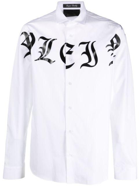 Sugar Daddy logo-print shirt by PHILIPP PLEIN