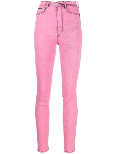 Super High Waist jeggings by PHILIPP PLEIN
