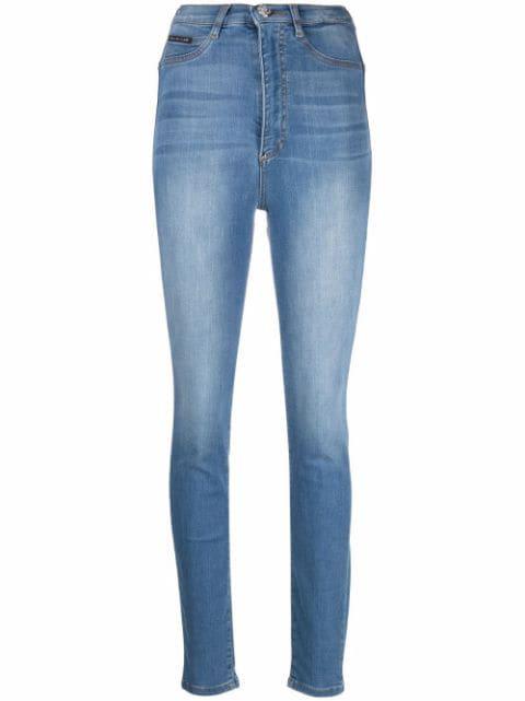 Super high-waist skinny jeans by PHILIPP PLEIN