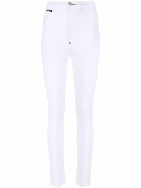 Super high-waist skinny jeans by PHILIPP PLEIN