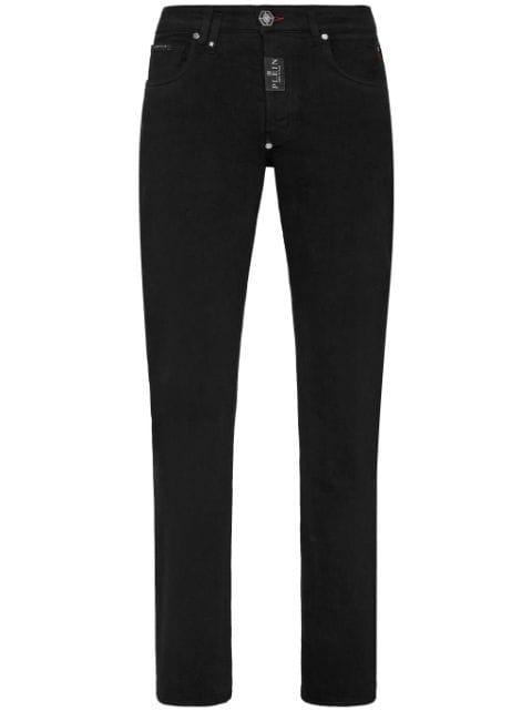 Supreme logo-plaque straight-leg jeans by PHILIPP PLEIN