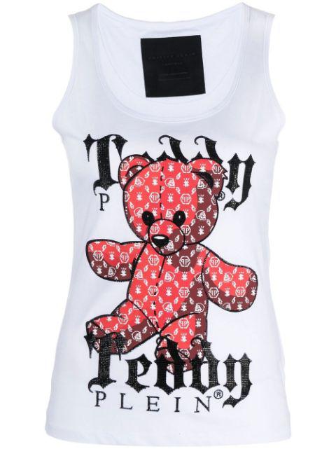 Teddy Plein sleeveless tank top by PHILIPP PLEIN