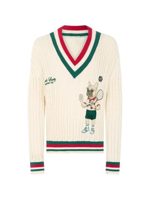 Tennis Club sweater by PHILIPP PLEIN