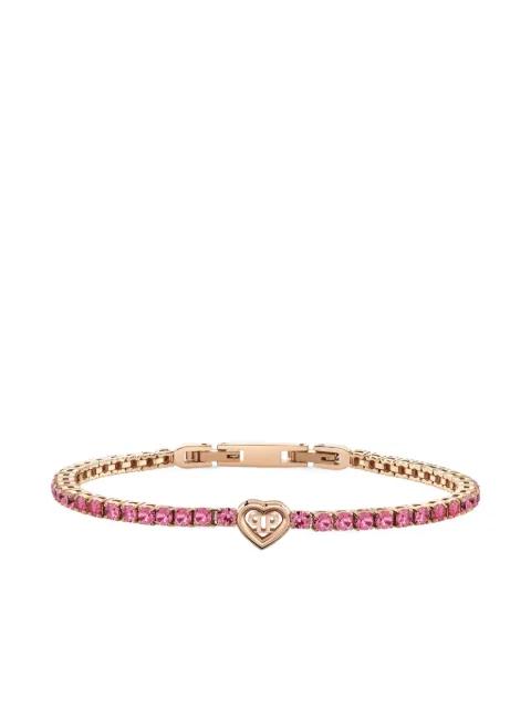 Tennis Royal heart-motif bracelet by PHILIPP PLEIN