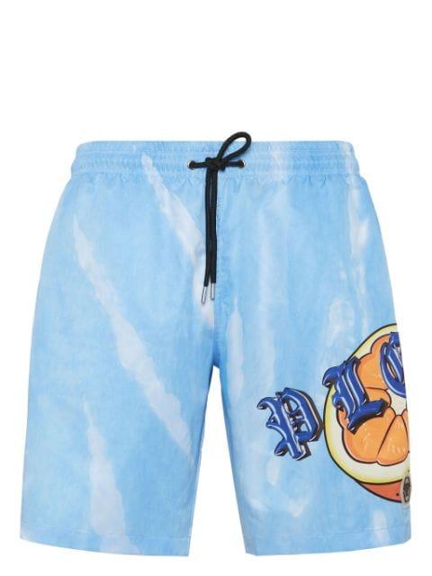 Tutti Frutti-print swim shorts by PHILIPP PLEIN