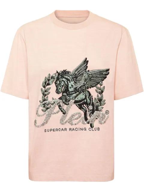 Unicorn jersey T-shirt by PHILIPP PLEIN