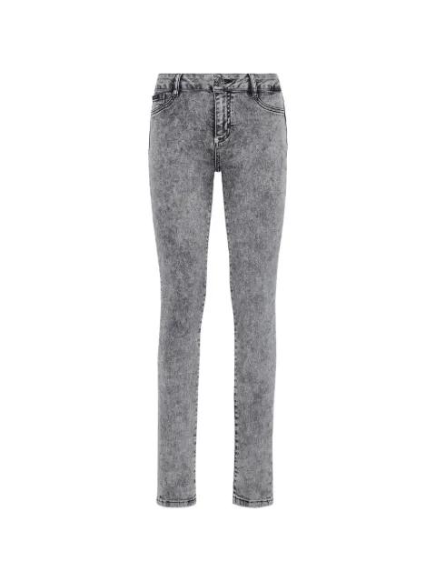 acid-wash jeggings by PHILIPP PLEIN