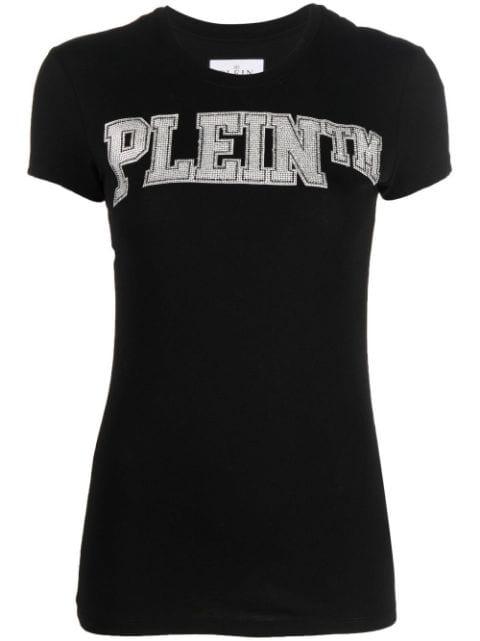 appliqué logo-print T-shirt by PHILIPP PLEIN