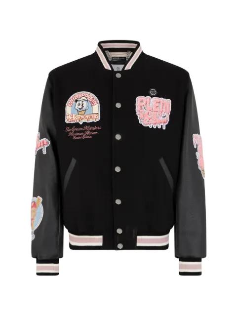 applique bomber jacket by PHILIPP PLEIN