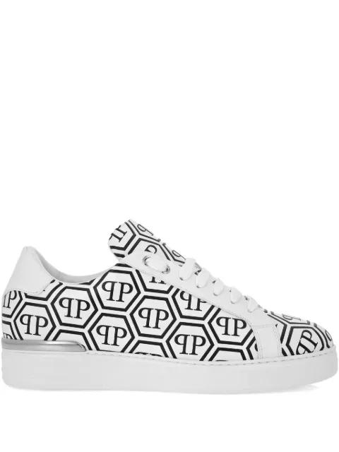 big monogram low-top sneakers by PHILIPP PLEIN