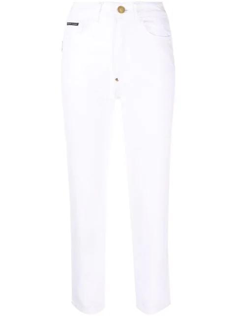 boyfriend cropped jeans by PHILIPP PLEIN