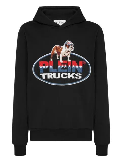 bulldog logo hoodie by PHILIPP PLEIN