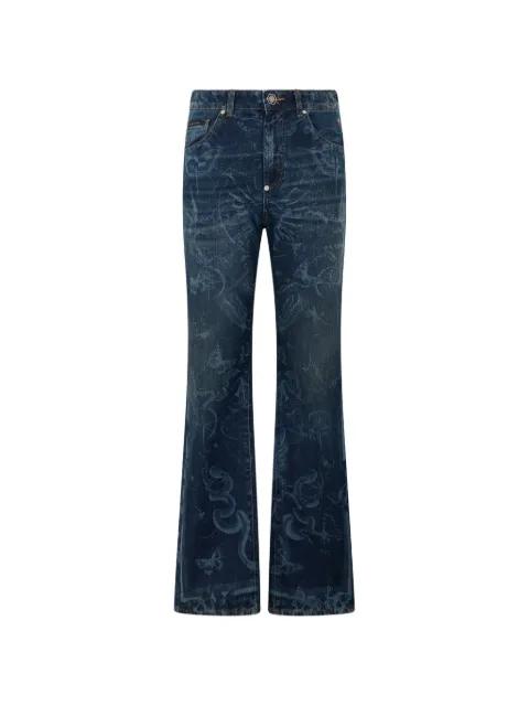butterfly tattoo jeans by PHILIPP PLEIN
