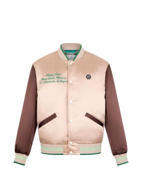 button-fastening bomber jacket by PHILIPP PLEIN