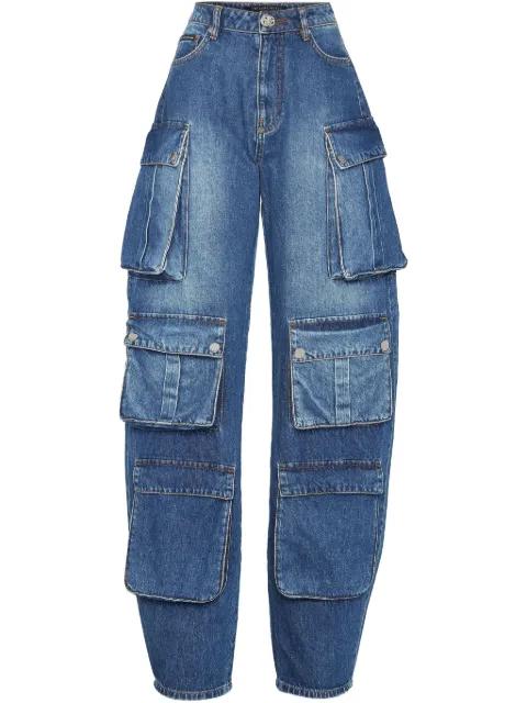 cargo-pocket jeans by PHILIPP PLEIN