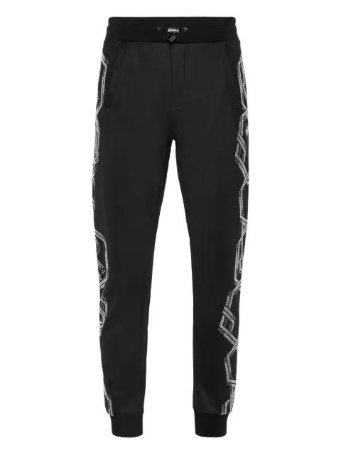 chain-print joggers by PHILIPP PLEIN