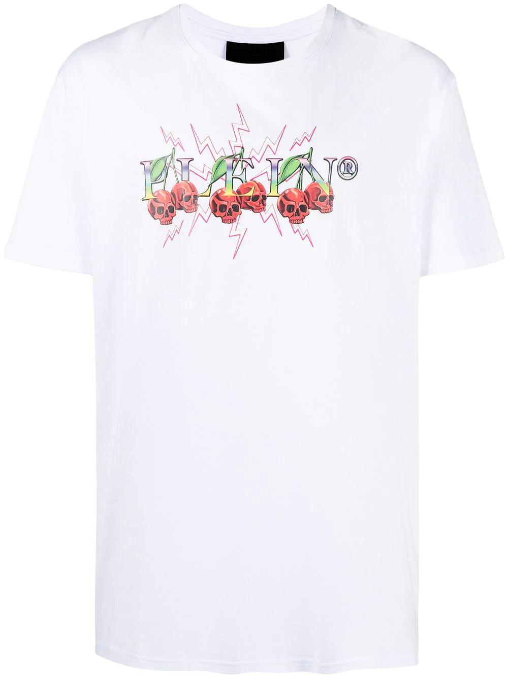cherries logo-print T-shirt by PHILIPP PLEIN