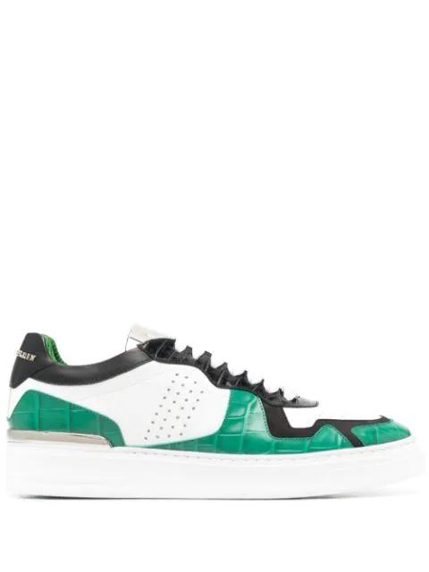 colour-block low-top sneakers by PHILIPP PLEIN