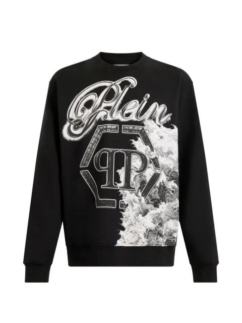 crew-neck graphic sweatshirt by PHILIPP PLEIN
