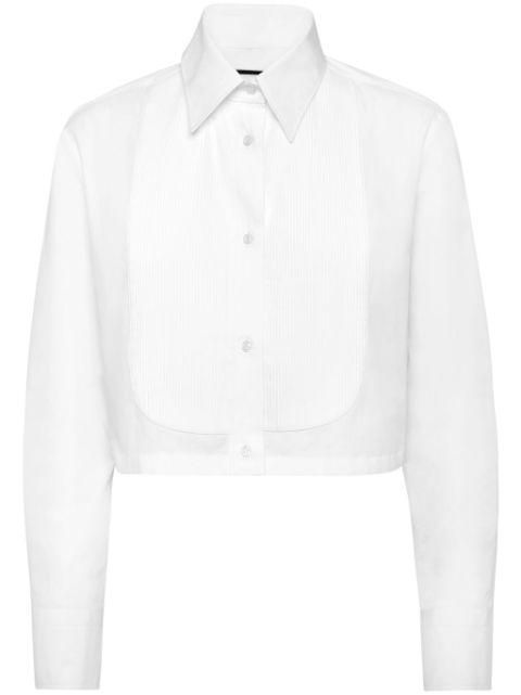 cropped shirt by PHILIPP PLEIN
