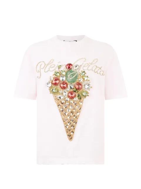 crystal-embellished T-shirt by PHILIPP PLEIN