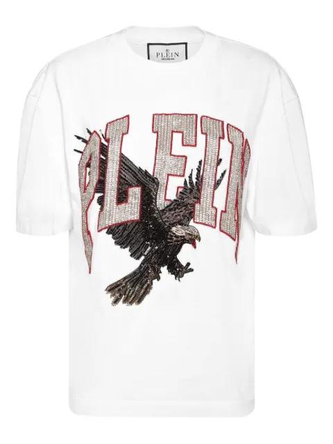 crystal-embellished T-shirt by PHILIPP PLEIN
