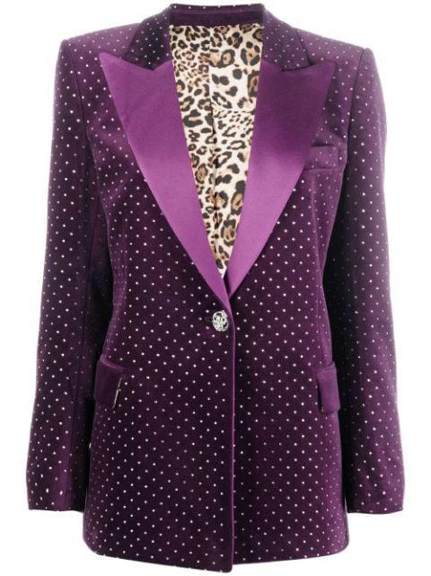crystal-embellished blazer by PHILIPP PLEIN