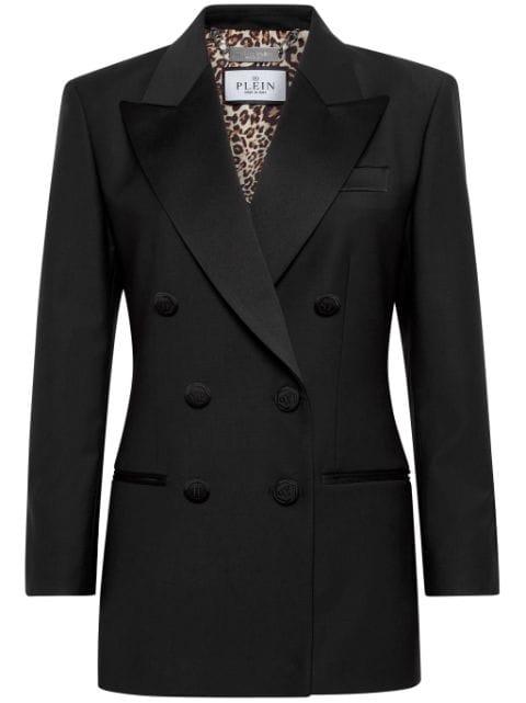 crystal-embellished blazer by PHILIPP PLEIN