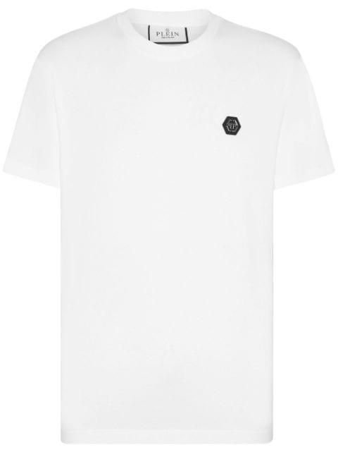 crystal-embellished cotton T-shirt by PHILIPP PLEIN