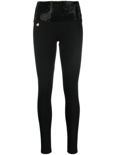 crystal-embellished leggings by PHILIPP PLEIN