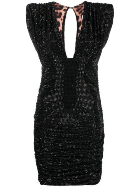 crystal-embellished mini dress by PHILIPP PLEIN