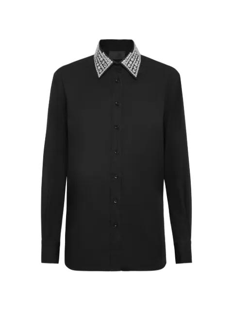 crystal-embellished shirt by PHILIPP PLEIN