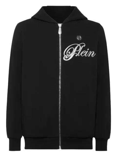 crystal-embellished skull hoodie by PHILIPP PLEIN