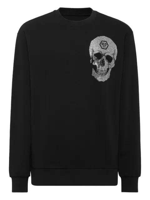 crystal-embellished sweatshirt by PHILIPP PLEIN