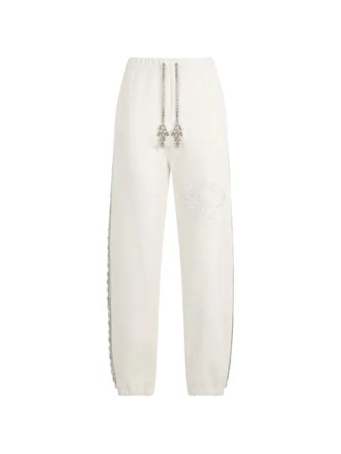 crystal-embellished track pants by PHILIPP PLEIN