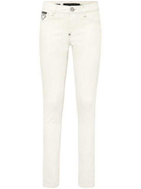 crystal-heart jeans by PHILIPP PLEIN