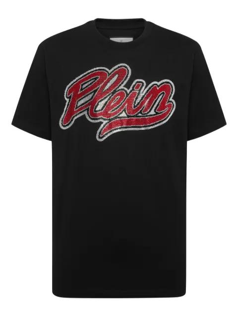 crystal-logo T-shirt by PHILIPP PLEIN