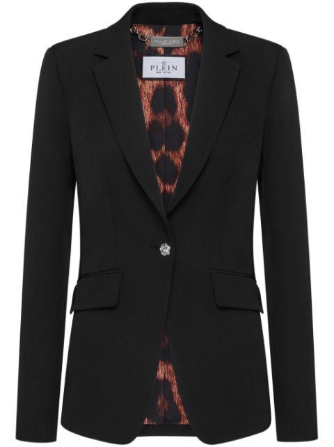 crystal-skull blazer by PHILIPP PLEIN